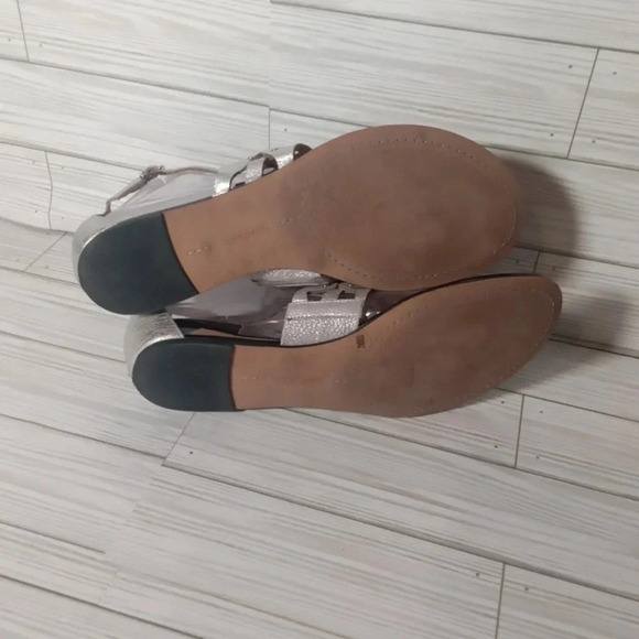 Vince Camuto arlanian gladiator Sandals metal San angora size 10m women - Picture 5 of 7